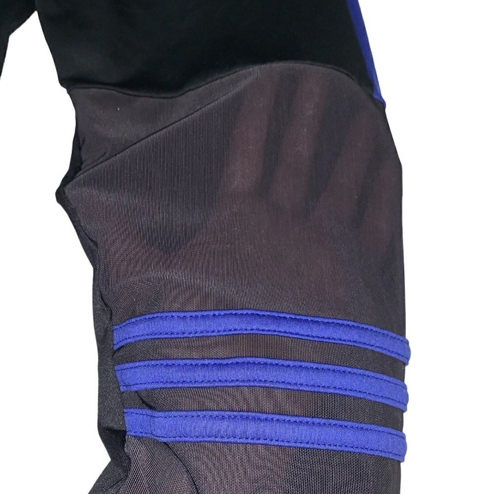 Adidas Climalite Women's M Medium Capri Leggings Workout Gym Mesh Compression - Picture 8 of 8